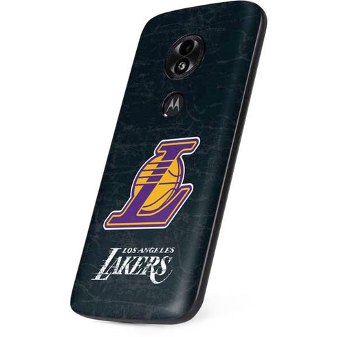NBA Los Angeles Lakers Secondary Logo Moto E5 Play Skin